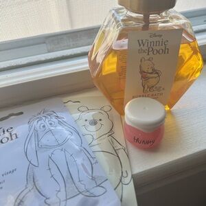 Disney Winnie the Pooh Bubble Bath - Gold and Pink